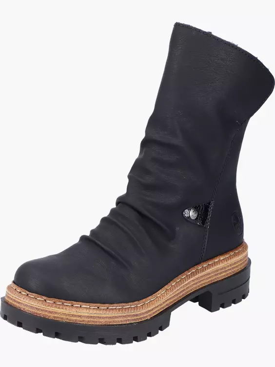 Rieker Damen Kurzstiefel in schwarz