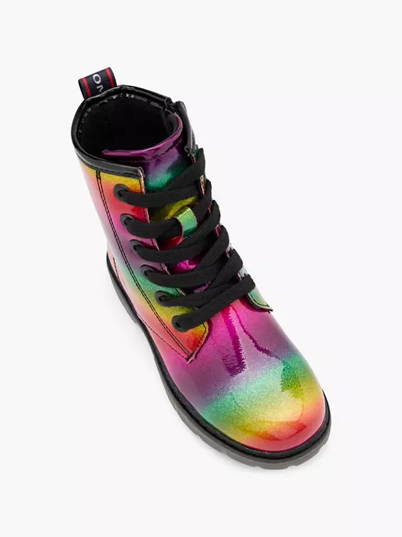 TOM TAILOR Schnürboots in multicolor