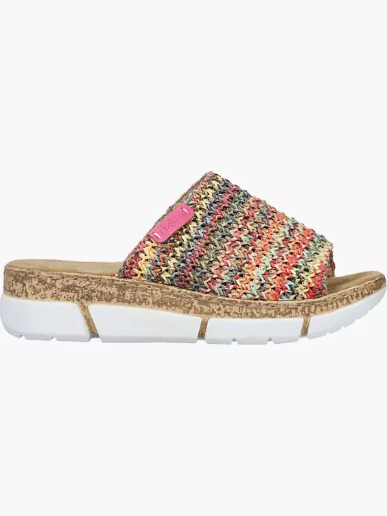 Rieker Damen Pantoletten in multicolor