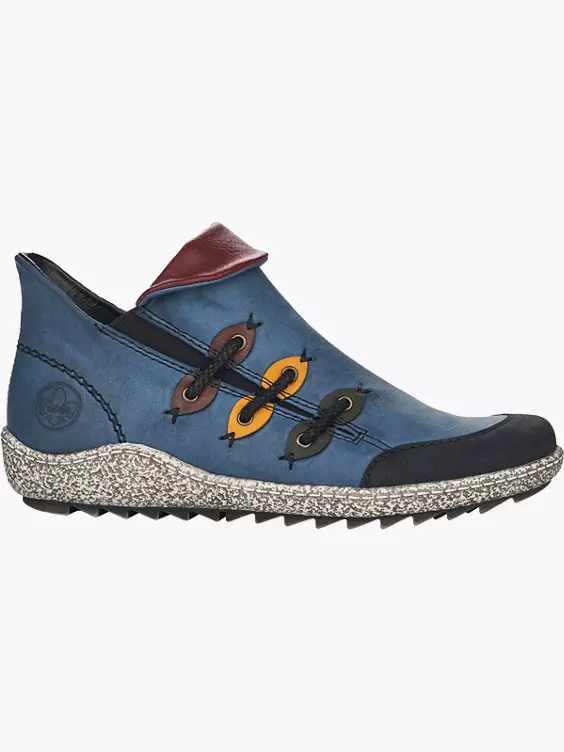 Rieker Damen Slipper in blau
