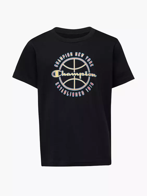 Champion T-Shirt in schwarz