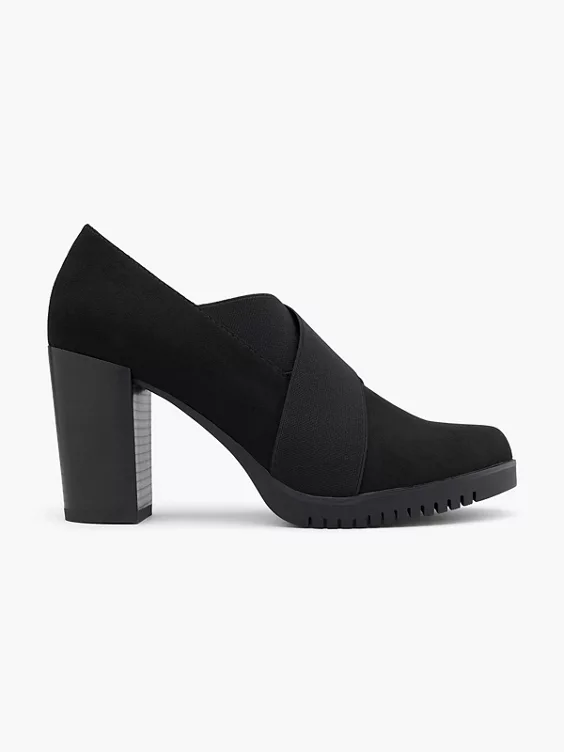Graceland Hochfront Pumps in schwarz