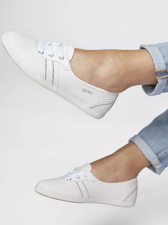 ESPRIT Ballerina in weiß