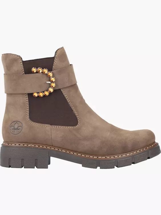 Rieker Damen Chelsea Boots in braun