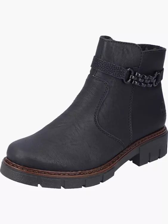 Rieker Damen Kurzstiefel in schwarz