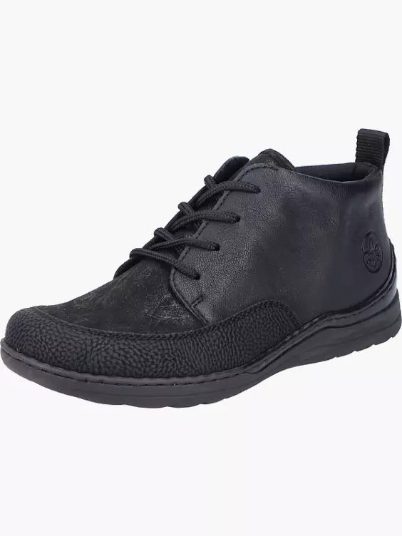 Rieker Damen Schnürschuhe in schwarz