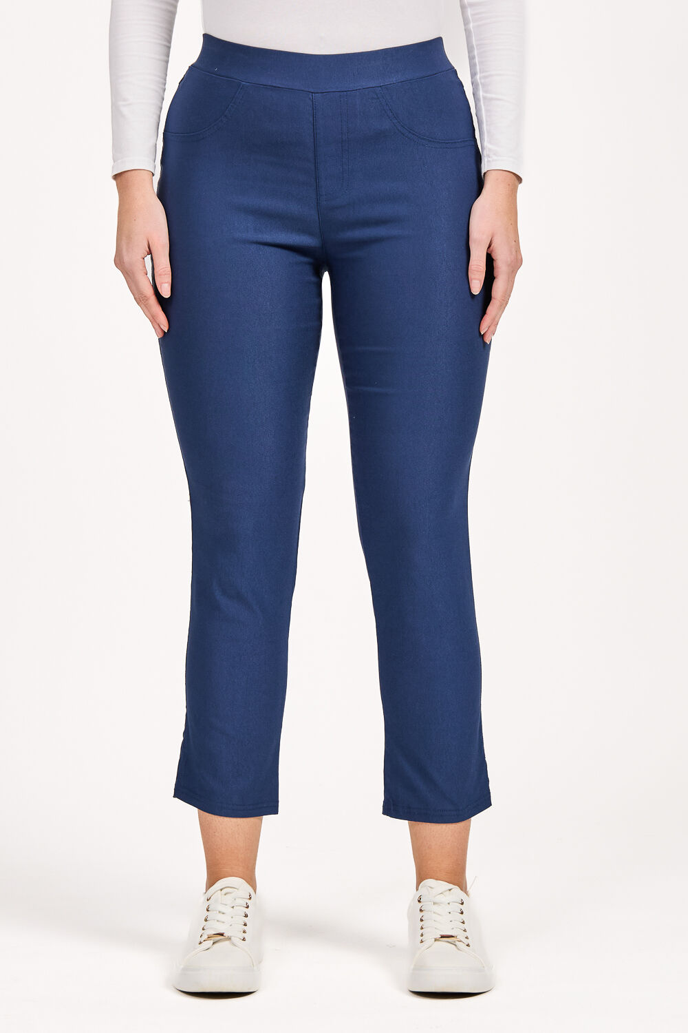 Mudflower – Ankle Grazer Bengaline Stretch Trousers