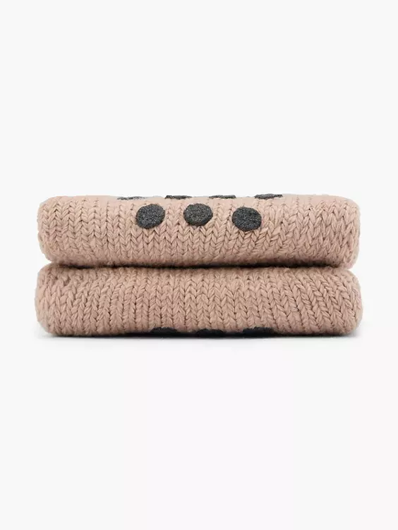 Cosy Nature ABS Socken in beige