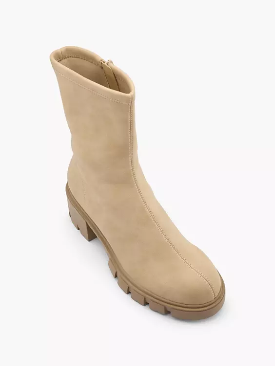 Catwalk Stiefelette in beige