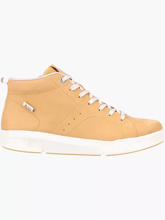 Damen Sneaker High in gelb