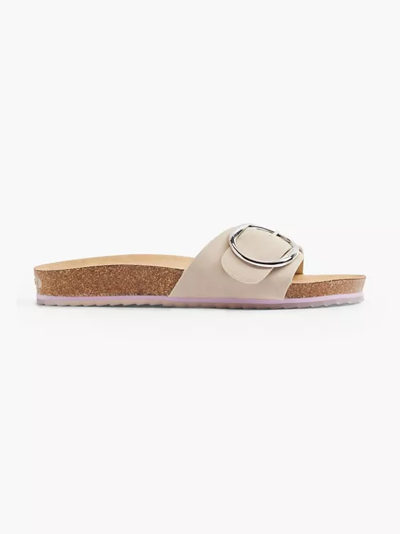 ESPRIT Pantolette in beige