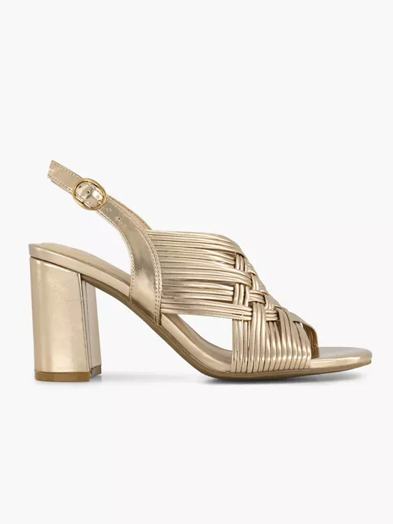 Catwalk Sandalette in gold