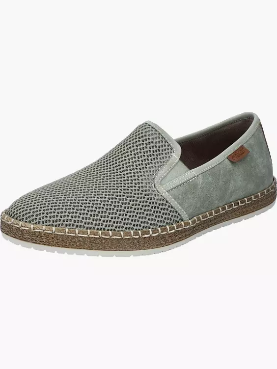 Rieker Herren Slipper in grün