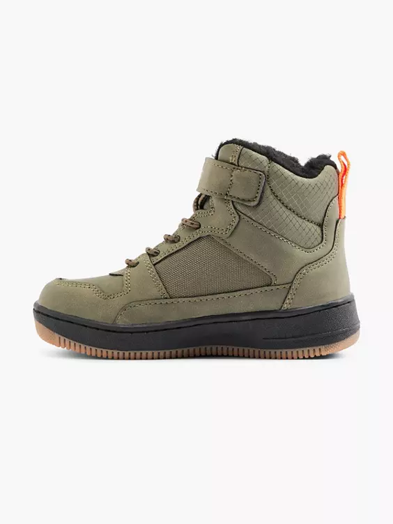 Kappa Hoher Sneaker in khaki