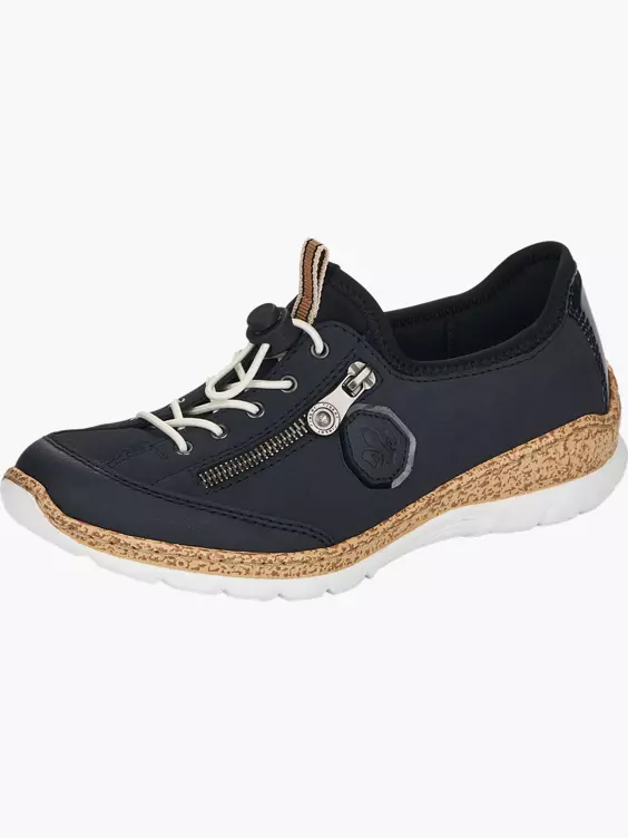 Rieker Damen Slipper in blau
