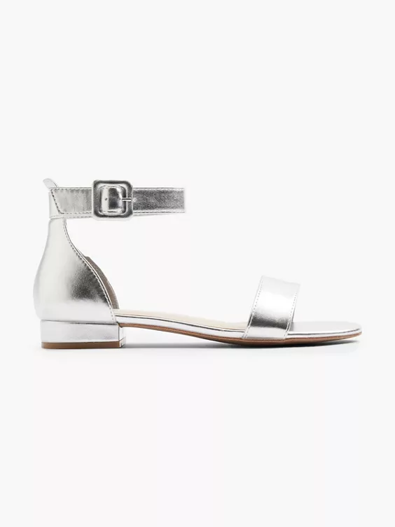 Graceland Sandale in silber
