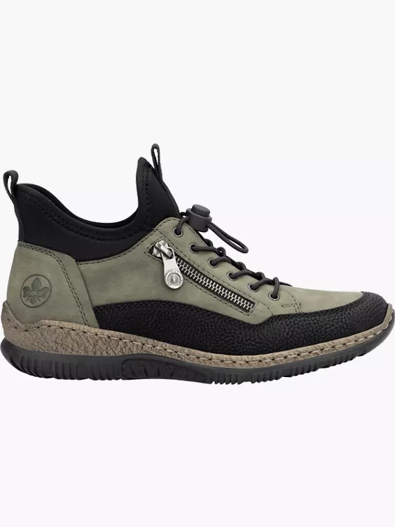 Rieker Damen Slipper in grün