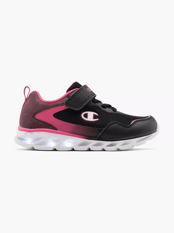 Champion Sneaker - mit Licht in schwarz