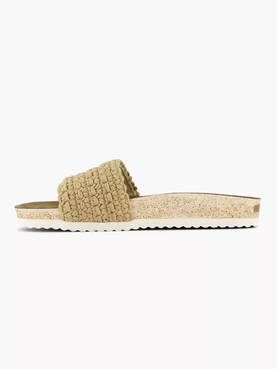 ESPRIT Pantolette in beige