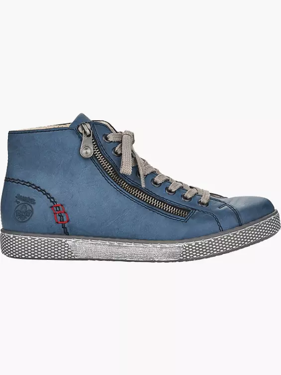 Rieker Damen Schnürschuhe in blau