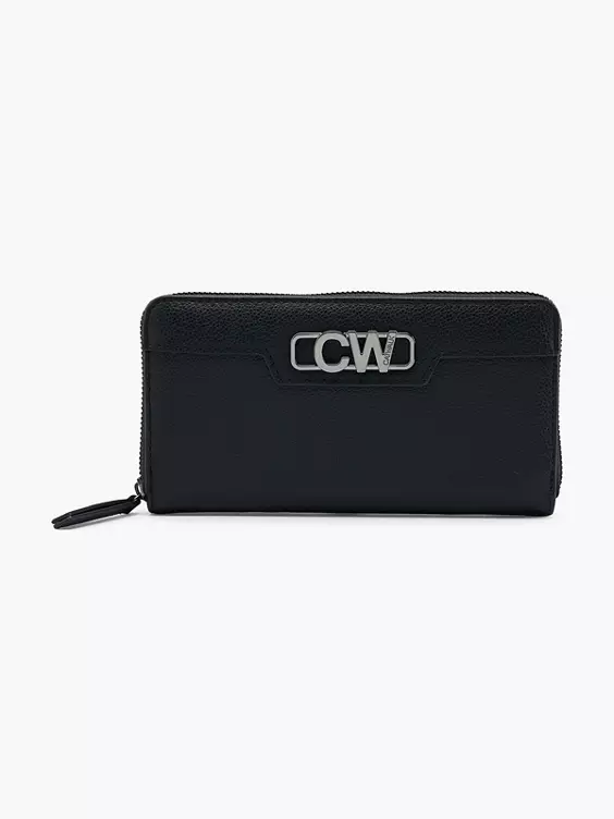 Catwalk Geldbörse in schwarz