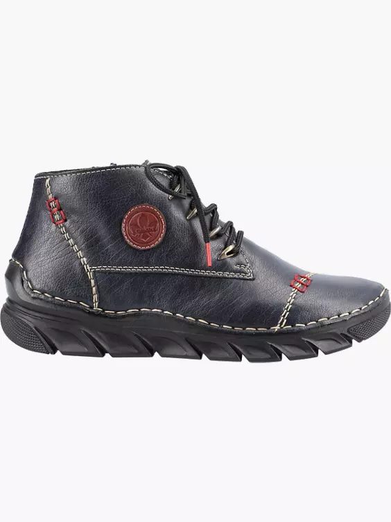 Rieker Damen Schnürschuhe in blau