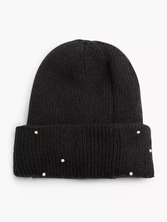 DEICHMANN Mütze in schwarz