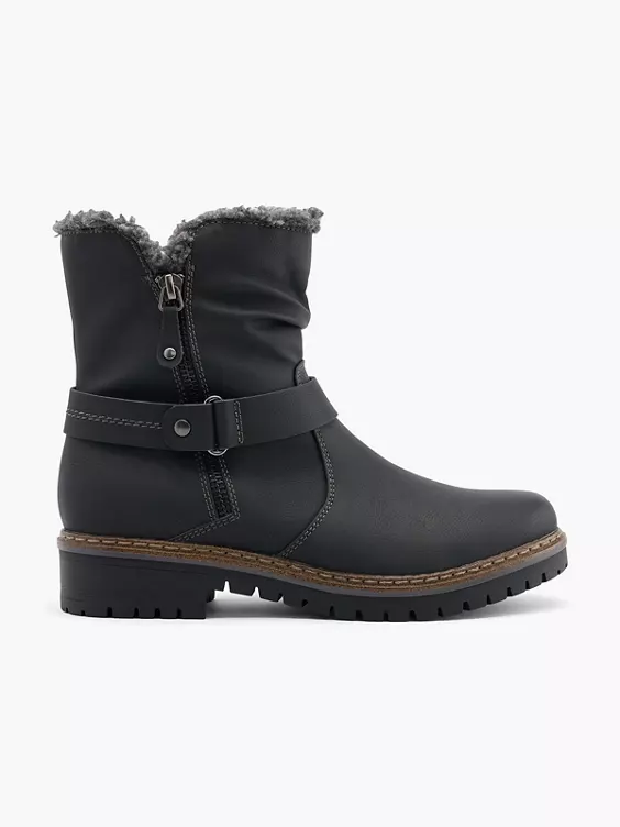 Easy Street Komfort Boots in schwarz