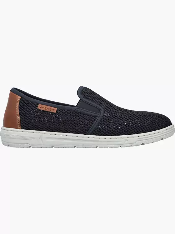 Rieker Herren Slipper in blau