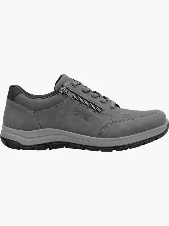Rieker Herren Schnürschuhe in grau
