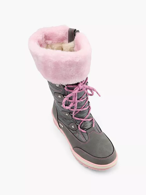 TOM TAILOR Schneestiefel in grau