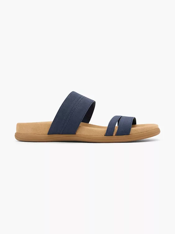 Graceland Pantolette in blau