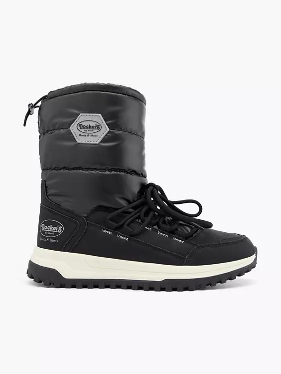 Dockers Schneeboots in schwarz