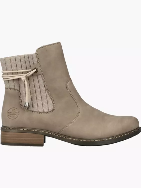 Rieker Damen Kurzstiefel in beige