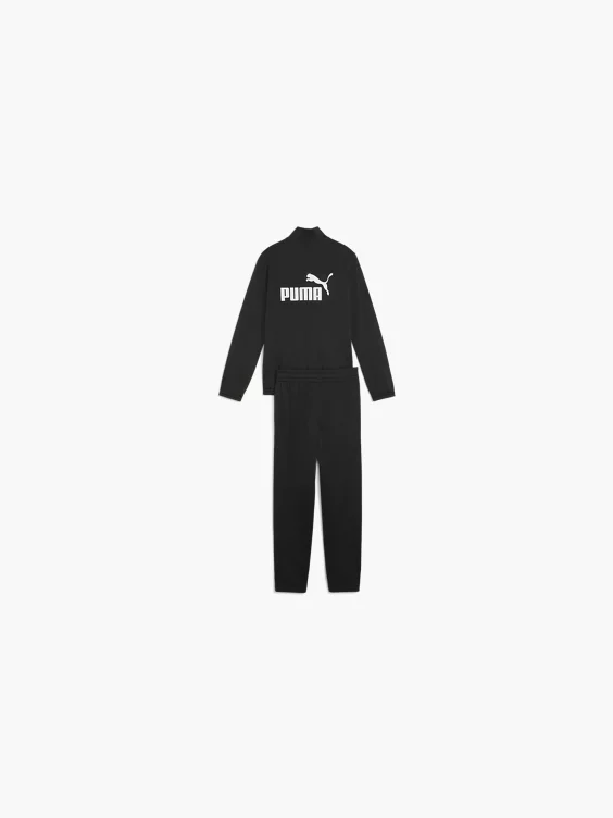 PUMA Trainingsanzug in schwarz