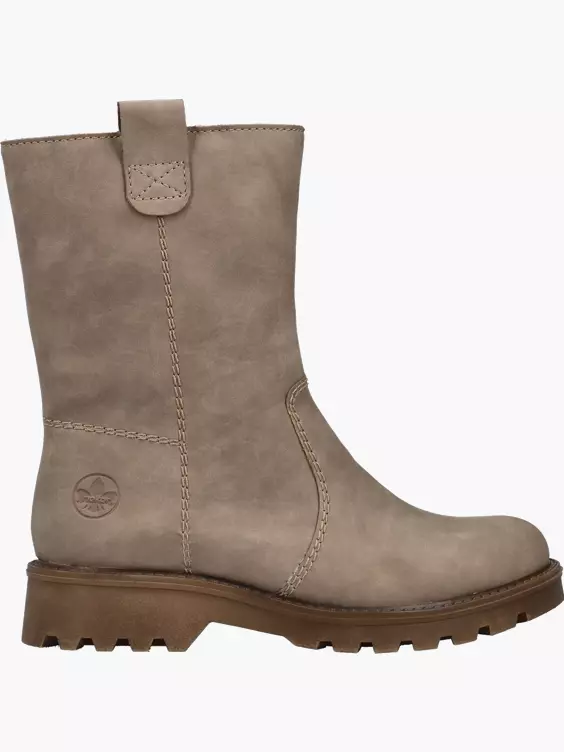 Rieker Damen Stiefeletten in beige