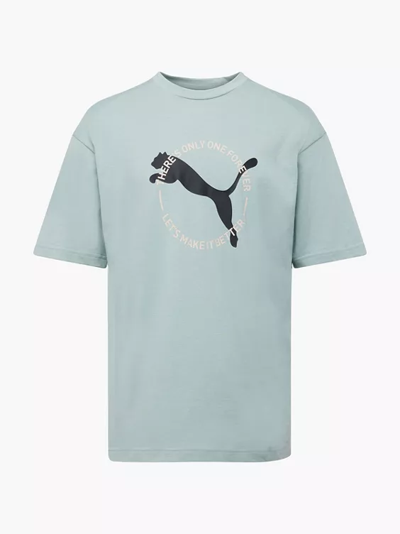 PUMA T-Shirt in grün