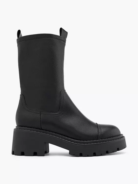 Catwalk Stiefelette in schwarz