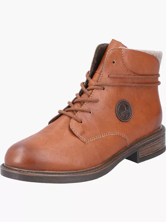 Rieker Damen Schnürstiefel in braun