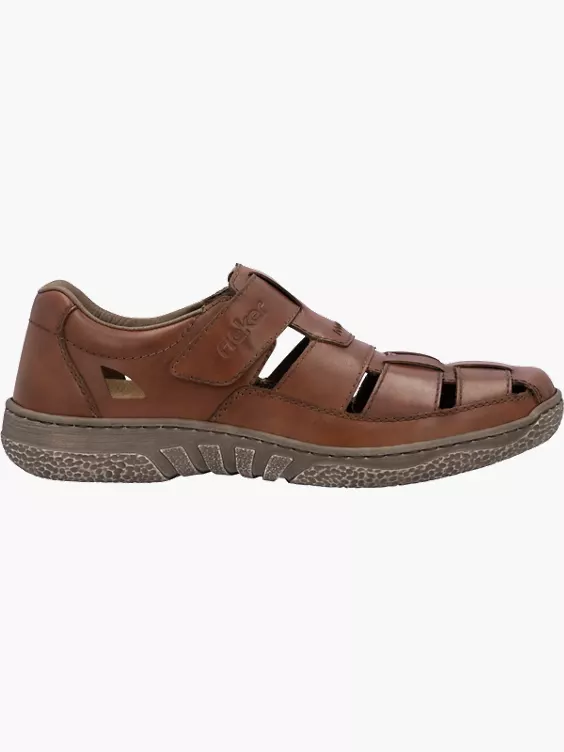 Rieker Herren Slipper in braun