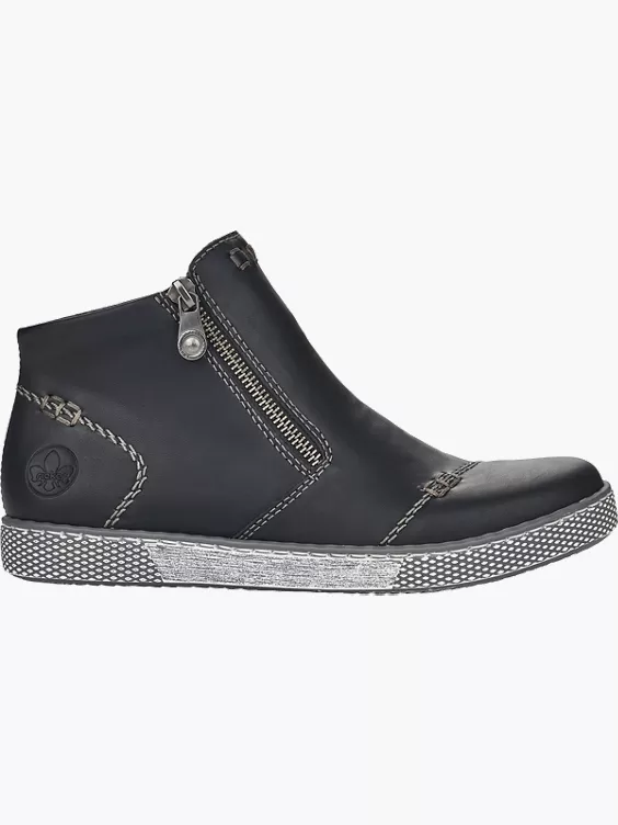 Rieker Damen Kurzstiefel in schwarz