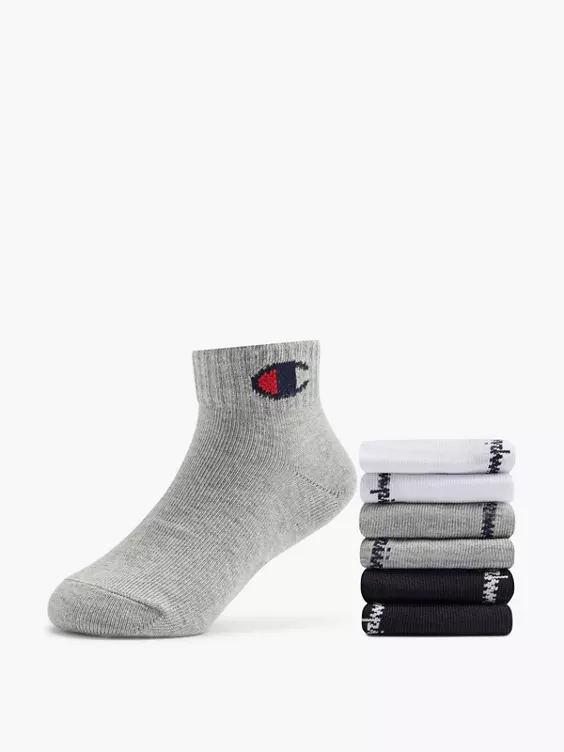 Champion 6er Pack Sneakersocken in weiß