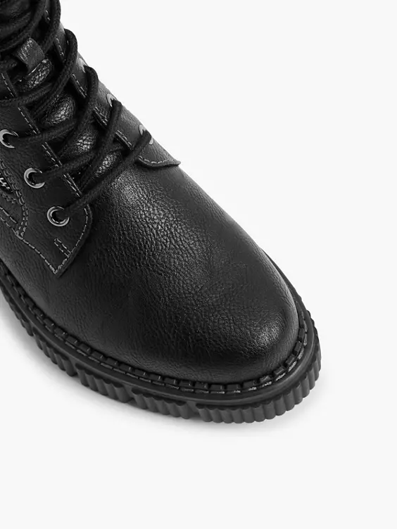 Easy Street Komfort Schnürboots in schwarz