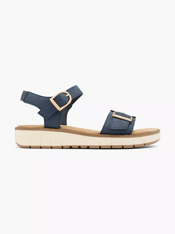 ESPRIT Sandale in blau