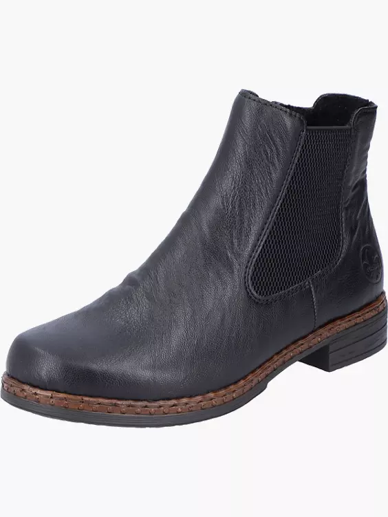 Rieker Damen Chelsea Boots in schwarz