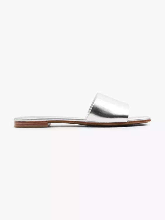 Catwalk Pantolette in silber