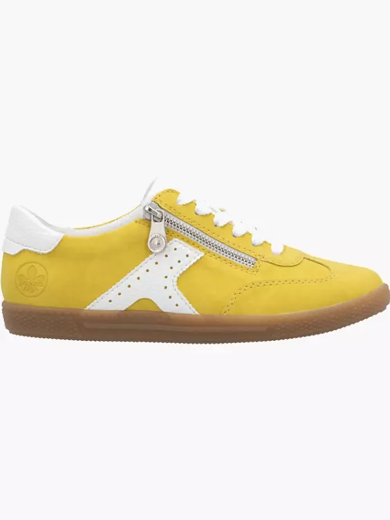 Rieker Damen Sneaker Low in gelb
