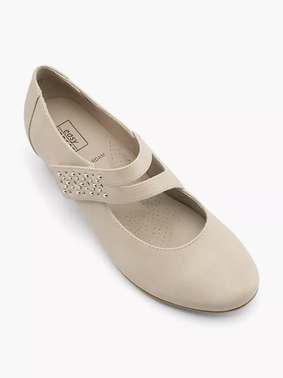 Easy Street Komfort Spangenpumps in beige