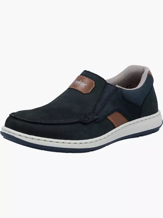 Rieker Herren Slipper in blau