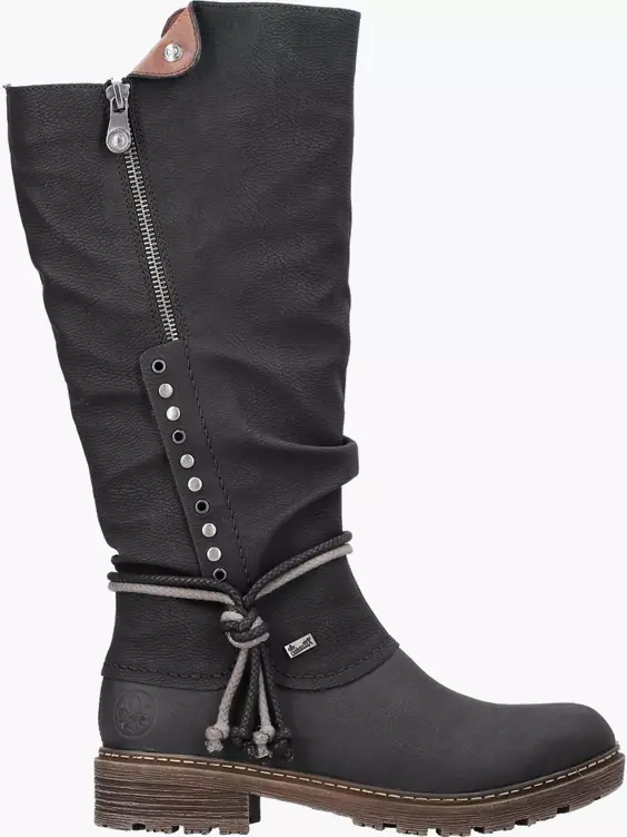 Rieker Damen Hochschaftstiefel in schwarz